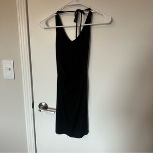 Black Halter Dress Size S